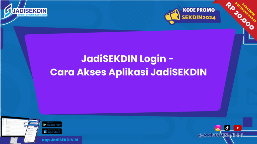 JadiSEKDIN Login