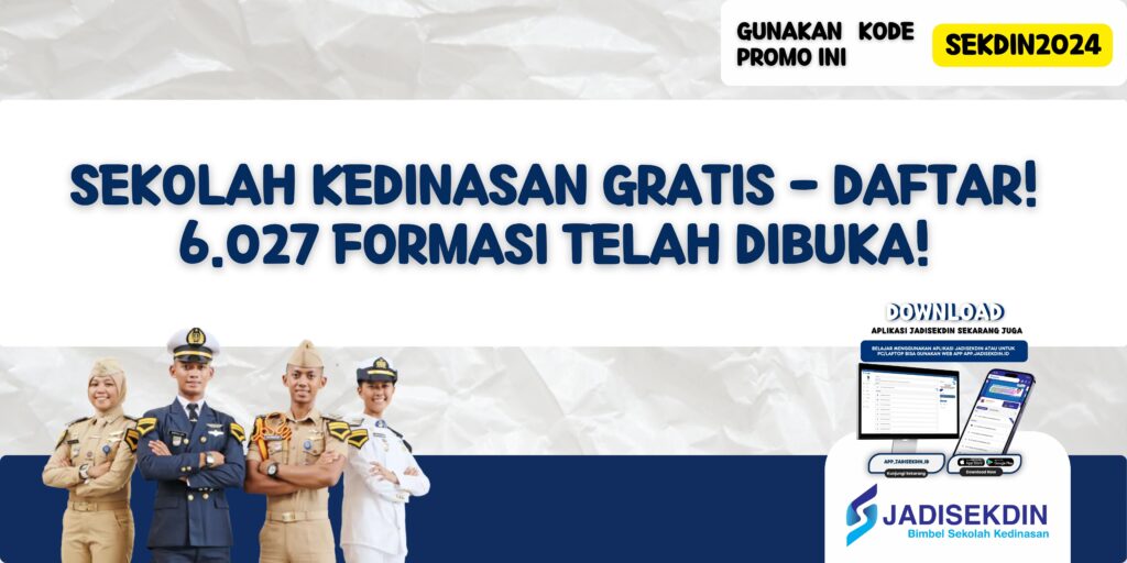 Sekolah Kedinasan Gratis