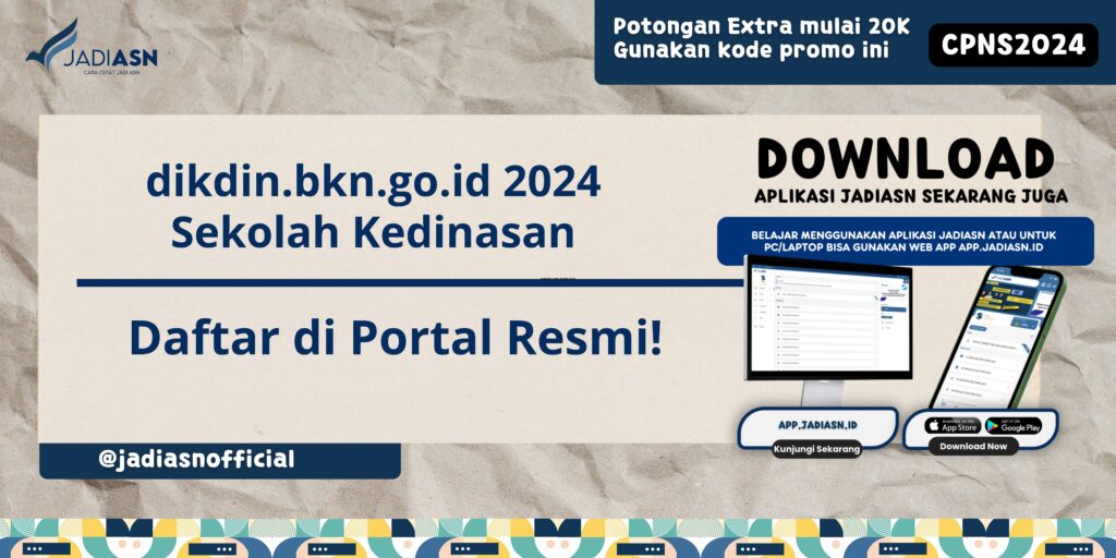 dikdin.bkn.go.id 2024 Sekolah Kedinasan